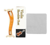 Maple Violin Shoulder Rest For 4/4 Size Violin Height Adjustable Feet Shoulder Rest For Beginners And Professionals