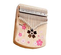 Maple Wood 21 Keys Kalimba Thumb Piano Kalimba Finger Piano With Tuning Hammer And Bag Kalimba Thumb Piano