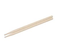 Maple Wood 5A Drum Stick Drumstick With Oval Shaped Tip A Pair DrumsticksFor Students And Adults For Adults(Wood color)