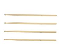 Maple Wood Drumsticks 5a 4pcs Water Drop Shaped Khaki Jazz