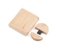 Maple Wood USB3.0 8GB Flash Drive Memory Thumb Stick with Wooden Box (3.0 8GB)