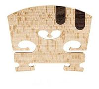 Maple Wood Violin Bridge Fiddle String Classical Baroque Style Bridges Heart Shape Ebony U Inlay (Color : 4-4 Style 7)