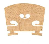 Maple Wood Violin Bridge Fiddle String Classical Baroque Style Bridges Heart Shape Ebony U Inlay (Color : 4-4 Style 6)