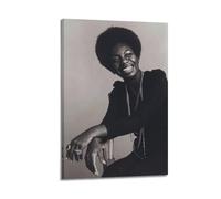 Maplecaroov Nina Simone Posters Wall Art Canvas Vintage Music And Movies Aesthetic Poster Decorative Painting Living Room Bed Room Decor12x18inch(30x45cm) Frame-style