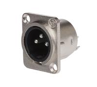 Maplin 3 Pole Nickel Xlr Chassis Plug