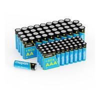 Maplin 40x AA LR6 /40x AAA LR03 1.5V Alkaline Batteries 7 Year Shelf L