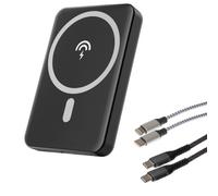 Maplin 5,000mAh WirelessFast Charging Power Bank with USB-C & Qi Ch...