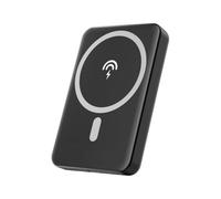 Maplin 5000mAh Magnetic Power Bank, MagSafe Wireless Charging, USB-C PD 20W Fast Charging, Lightweight Portable Charger Compatible with Apple Watch, AirPods, iPhone 16/15/14/13/12 Plus/Pro/Pro Max
