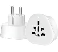 MAPLIN 568PAM EU Plug to Worldwide USB Travel Plug Adapter