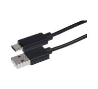 Maplin A04UY USB cable USB 2.0 1 metre USB C USB A Black