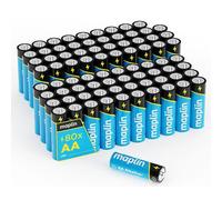 Maplin AA 1.5V Alkaline Batteries - Pack of 80
