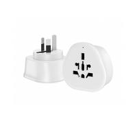 Maplin AU Plug to Worldwide Socket Travel Adapter 250V 10A - White