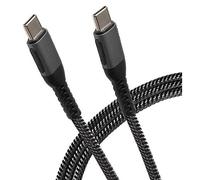 Maplin USB-C to USB-C Cable Braided 60W 1m Retail Packaged