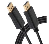 Maplin DisplayPort to Displayport Cable 4K Ultra HD 1m Black