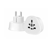 Maplin EU Type E & F Plug to Worldwide Socket Travel Adapter 250V