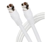 Maplin F Type Male To F Type Male Connector Tv Satellite Aerial Coaxial Cable 5m