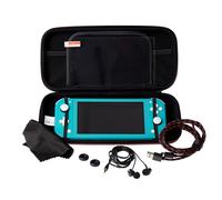 Maplin Switch Case & Tempered Glass Screen Protector Fits Nintendo Switch/ Switch OLED, Games & Accessories, Comes with Black Hard Shell Travel Case, Earphones, Charging Cable