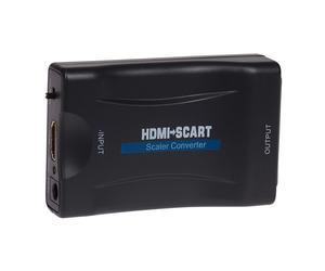 Maplin HDMI to SCART Adapter - Black