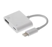 Maplin Lightning Connector Camera Download Adapter USB-A & Lightning Charg Port