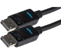Maplin Premium 4K Ultra HD DisplayPort to DisplayPort Cable - Black