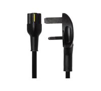 Maplin Power Lead IEC C5 Clover Leaf Plug Female to UK 3-Pin Plug - 2m, 5 Amp Fuse