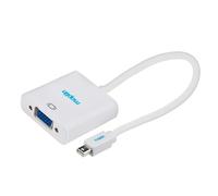Maplin Mini DisplayPort to VGA Female Adapter 0.23m White