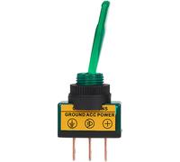 Maplin Spst Illuminated Toggle Switch - Geen