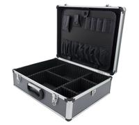 Maplin Plus Aluminium 160 x 460 x 360mm Tool Flight Case - Silver