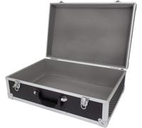 Maplin Plus Aluminium 190 x 570 x 380mm Flight Case - Black