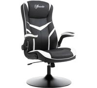 Maplin Plus Faux Leather Ergonomic Adjustable Gaming Chair with Pedestal Base