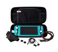 Maplin Switch Case & Tempered Glass Screen Protector Fits Nintendo Switch/ Switch OLED, Games & Accessories, Comes with Black Hard Shell Travel Case, Earphones, Charging Cable