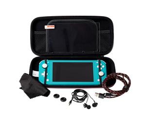 Maplin Switch Case & Tempered Glass Screen Protector Fits Nintendo Switch/ Switch OLED, Games & Accessories, Comes with Black Hard Shell Travel Case, Earphones, Charging Cable