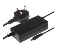 Maplin UK Power Supply Desk Top 12V DC 2 Amp 24W 5.5 x 2.1 x 10mm Plug, 2.3m Lead
