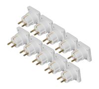 Maplin UK to European Travel Adapter Plug - Pack of 10