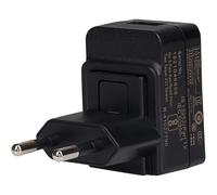 Maplin 1-Port USB-A EU Wall Charger 5V 1 Amp 100-240V Travel Adapter - Black
