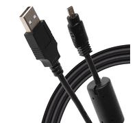 Maplin USB-A to 8 Pin Mini USB Cable 0.5m Black