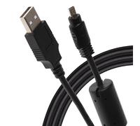 Maplin USB-A to 8-Pin Mini USB Cable - Black, 0.5m