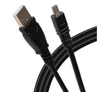 Maplin USB-A to 8-Pin Mini USB Cable - Black, 3m