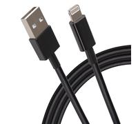 Maplin Lightning to USB-A Cable - Black, 1m