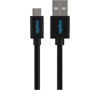Maplin USB-A to Micro USB-B Male Cable - Black