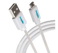 Maplin USB-A to Micro USB-B Cable White, 0.75m, Charging and Syncing, for Samsung Galaxy S7 S6 S5 J7 Edge Note 5, Huawei, Nexus, HTC, Sony, Kindle Fire, PS4 Controller, Cameras, Speakers etc