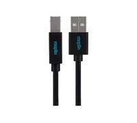 Maplin USB-A to USB-B Cable - Black