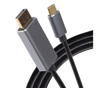 Maplin USB-C to DisplayPort Cable V1.4 8K@60Hz Ultra HD 1.8m