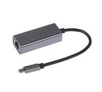 Nikkai Aluminium USB-C to RJ45 Gigabit Ethernet Network LAN Adapter for MacBook Pro, MacBook Air 2018 and Later, iPad Pro 2018 and Later, Dell XPS, Lenovo ThinkPad and More, 0.25m Cable