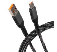 Maplin USB C to USB-A Cable Braided 15W, 2m, Charging and Syncing, for Apple MacBook, iPad Pro, iPad Air, iPhone 15, Samsung Galaxy phones, Microsoft Surface, Google Pixel and more