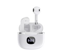 Maplin Wireless Earbuds Bluetooth 5.3, In-Ear, USB-C Charging, LED Display, Built-In Microphone for Music, Calls & Work, Compatible with iOS/Android Devices