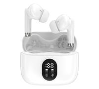 Maplin Wireless Soft Fit Earbuds - White, White