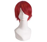 MapofBeauty 12"/30cm Hair Cosplay Role Play Short Wig (Red)