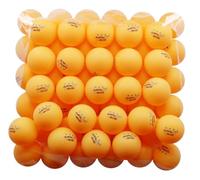 MAPOL 50- Pack Orange 3-Star Premium Ping Pong Balls Bulk,Advanced Training Table Tennis Ball