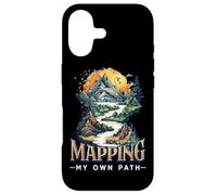 Mapping My Own Path Geocaching Hiking Outdoor Survival Case for iPhone 17